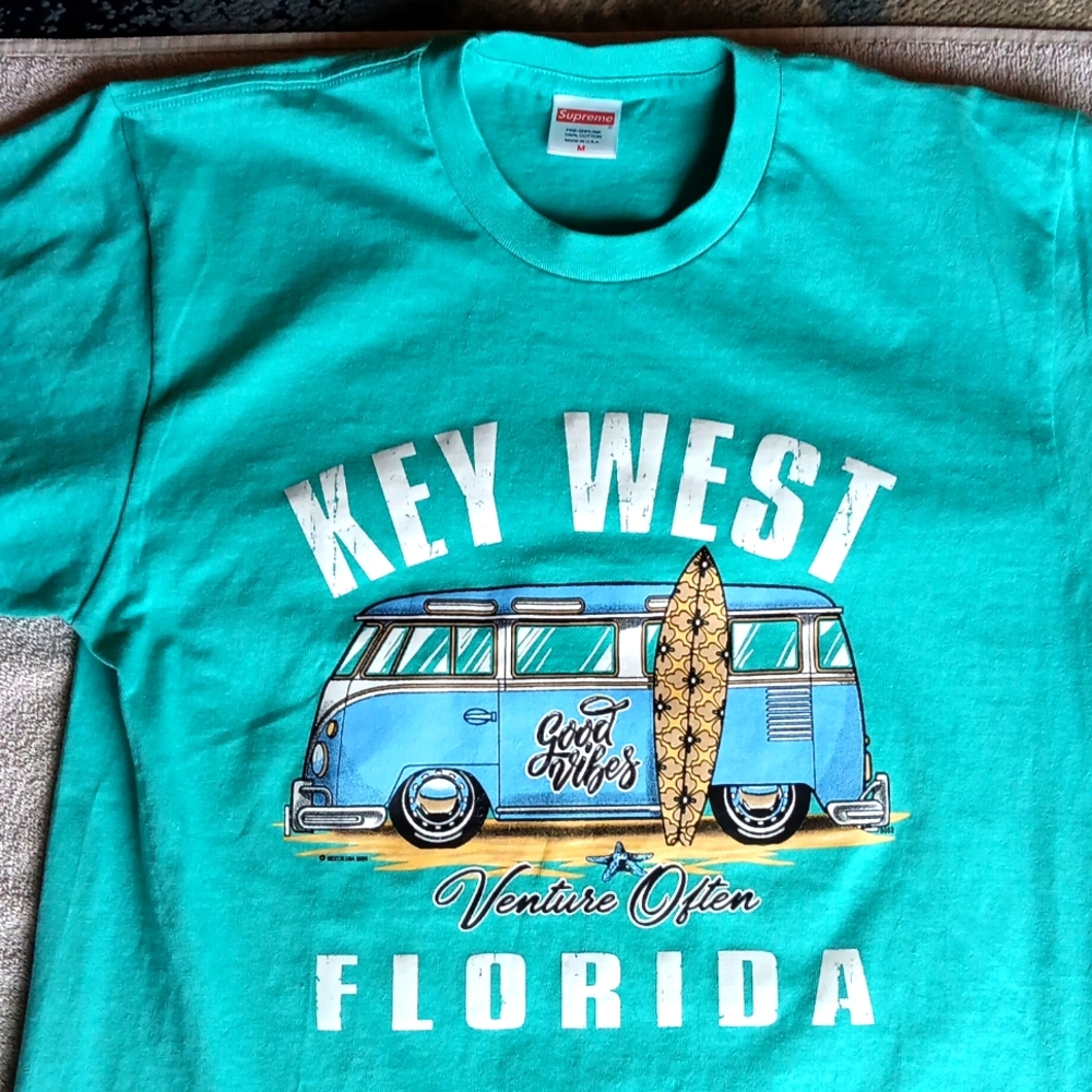 NWOT Supreme Key West/Volkswagen Tee Shirt